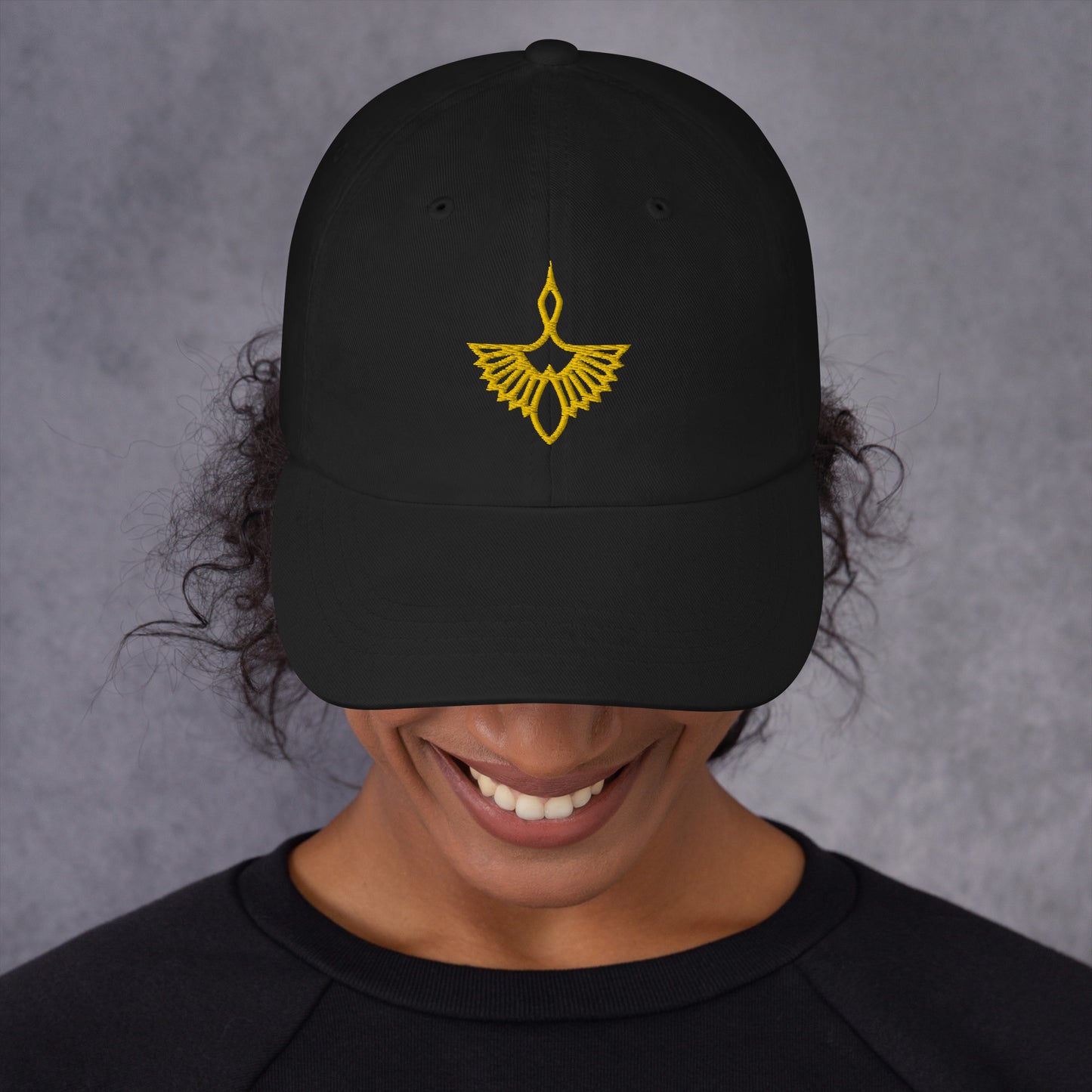 Amelia Yellow Logo Dad Hat