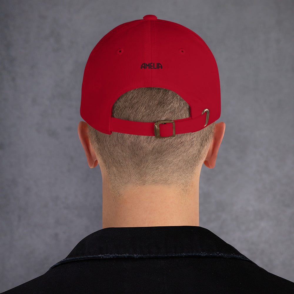 Amelia Black Logo Dad Hat